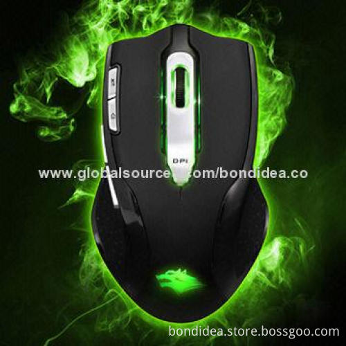 G5 Optical Gaming Wireless Mouse, 3,500dpi High-resolution